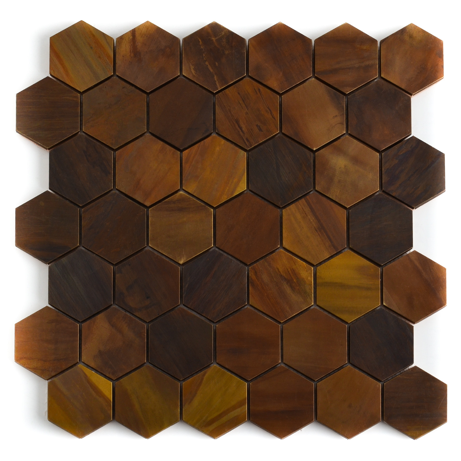 Hexagonmosaik Mosaikfliesen Kupfer 48 Mali Paket-BEN10216.6 Hexagonmosaik Mosaikfliesen Kupfer 48 Mali Paket-BEN10216.6