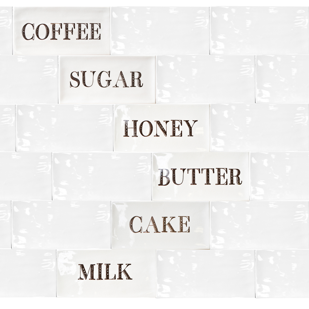 Carreaux muraux Décor Metro Carreaux ondulés