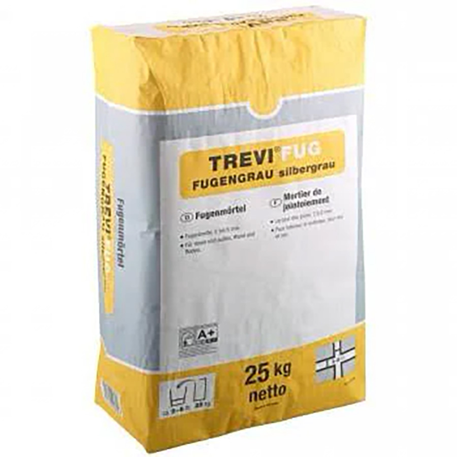 Fliesenfugen Fuge Fugenmasse für Bodenfliesen Wandfliesen TREVI FUG Silbergrau 25Kg-BEN10080 Fliesenfugen Fuge Fugenmasse für Bodenfliesen Wandfliesen TREVI FUG Silbergrau 25Kg-BEN10080