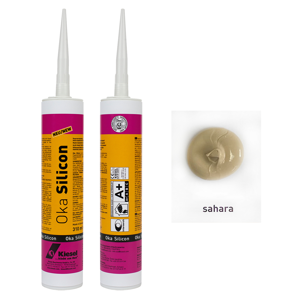 Silicon Silikon Silikonfuge Fugenmasse Oka Silicon-BEN10067.5