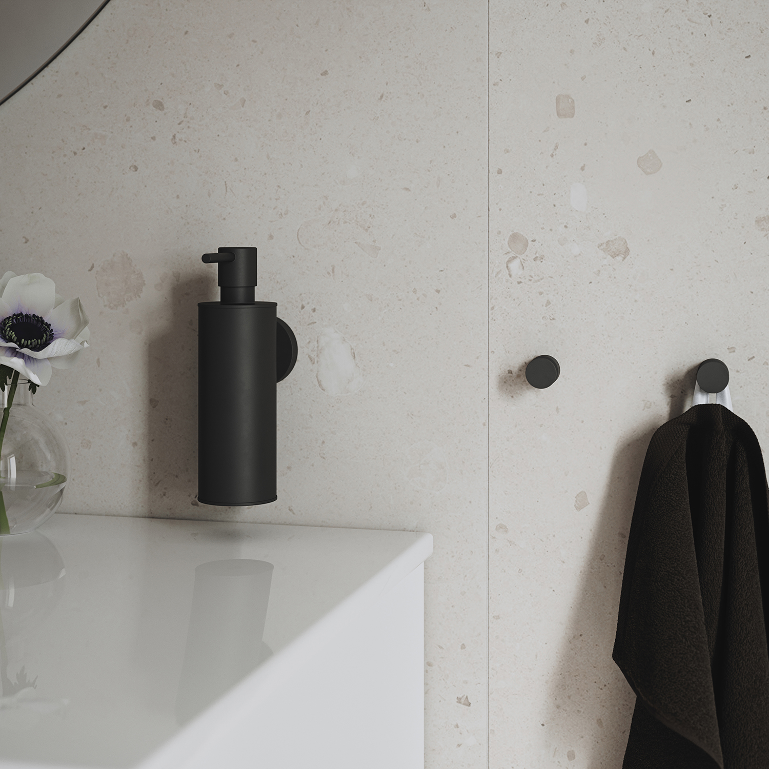 Smedbo Home série accessoires de salle de bain laiton brossé 