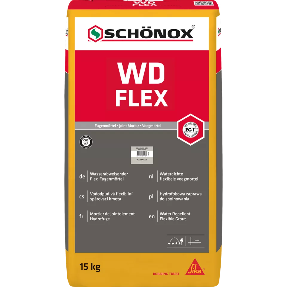 Schönox WD Flex Wasserabweisender Flexfugenmörtel