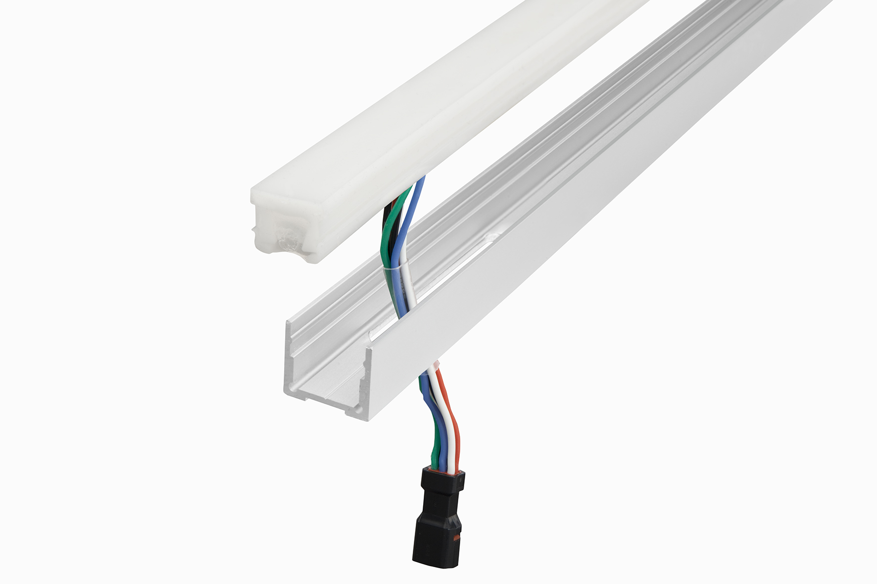 Schlüter Rail pour carrelage LIPROTEC LED RGB+blanc Bluetooth Télécommande 250cm
