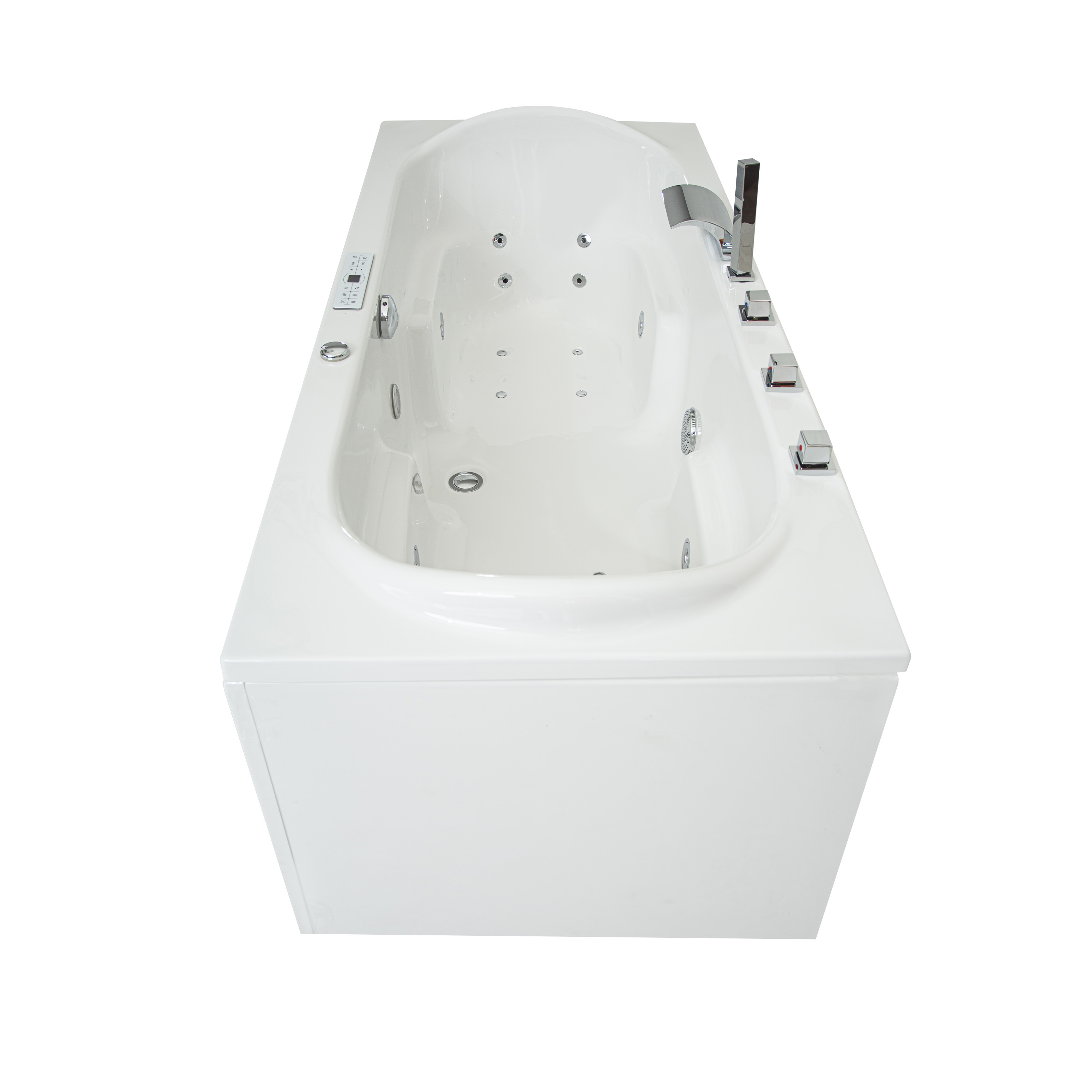 Badewannen Whirlpool mit 20 Massagedüsen Spa Bali Tenganan ONE in weiss MADE IN GERMANY-BEN10151.27 Badewannen Whirlpool mit 20 Massagedüsen Spa Bali Tenganan ONE in weiss MADE IN GERMANY-BEN10151.27