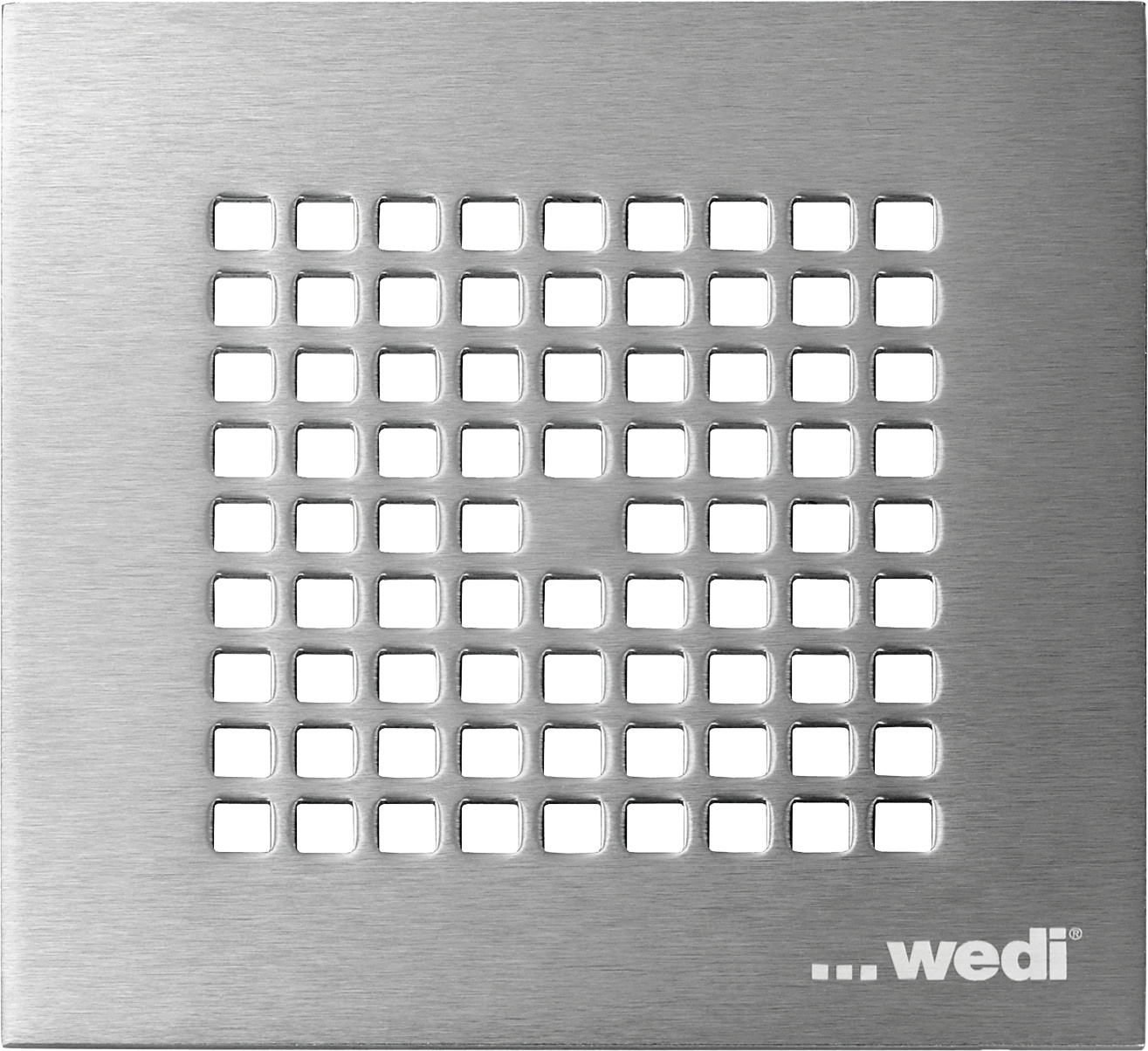 Elément de douche de plain-pied "Fundo Plano" avec écoulement intégré 100x100cm