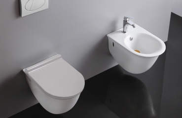 Design Wand-Tiefspül-WC mit Softclose WC Sitz-BEN10364 Design Wand-Tiefspül-WC mit Softclose WC Sitz-BEN10364