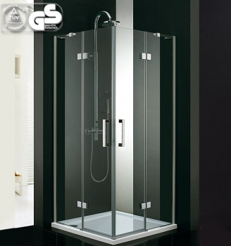 Cabine de douche Paroi de douche avec portes battantes 80cm