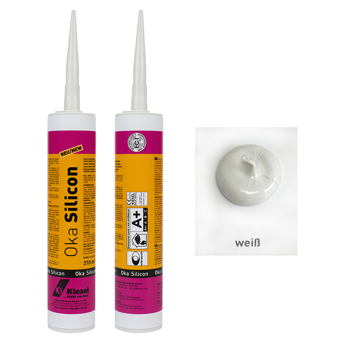 Silicon Silikon Silikonfuge Fugenmasse Oka Silicon-BEN10067 Silicon Silikon Silikonfuge Fugenmasse Oka Silicon-BEN10067