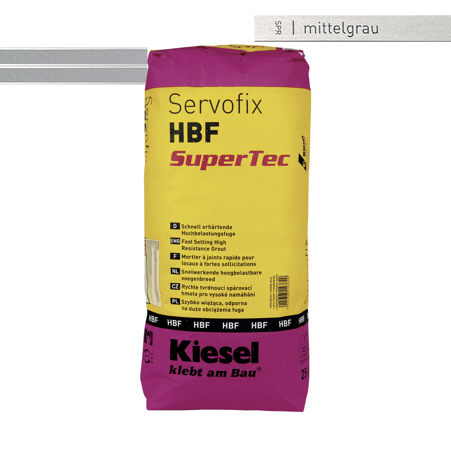 Joints de carrelage pour carreaux de sol carreaux muraux et mosaïques Servofix HBF SuperTec 25KG