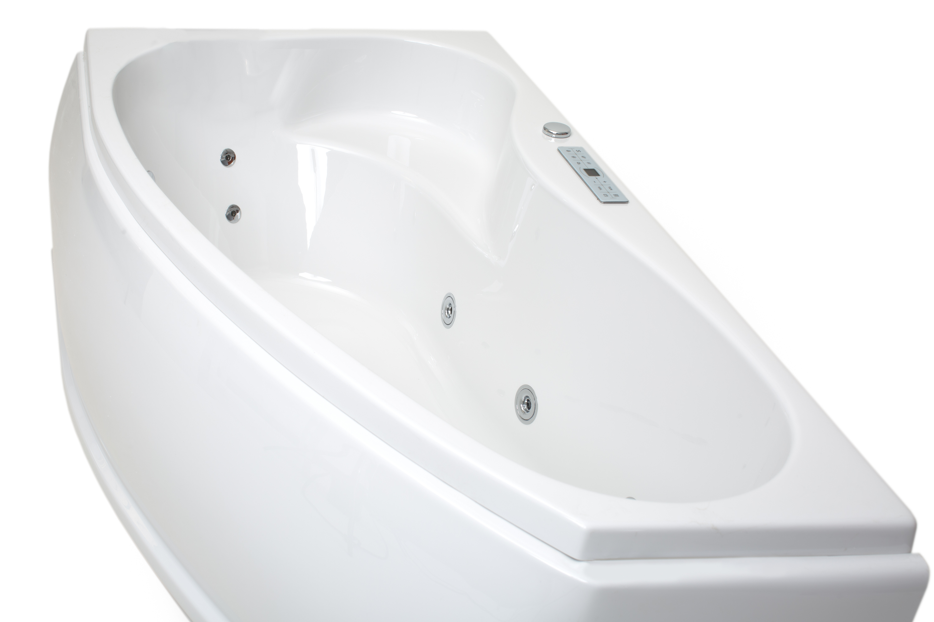 Badewannen Whirlpool mit 17 Massagedüsen Spa Bali Semarapura Links in weiss MADE IN GERMANY-BEN10154.5 Badewannen Whirlpool mit 17 Massagedüsen Spa Bali Semarapura Links in weiss MADE IN GERMANY-BEN10154.5